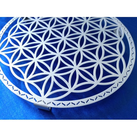 Food Support with Flower of Life - INOX