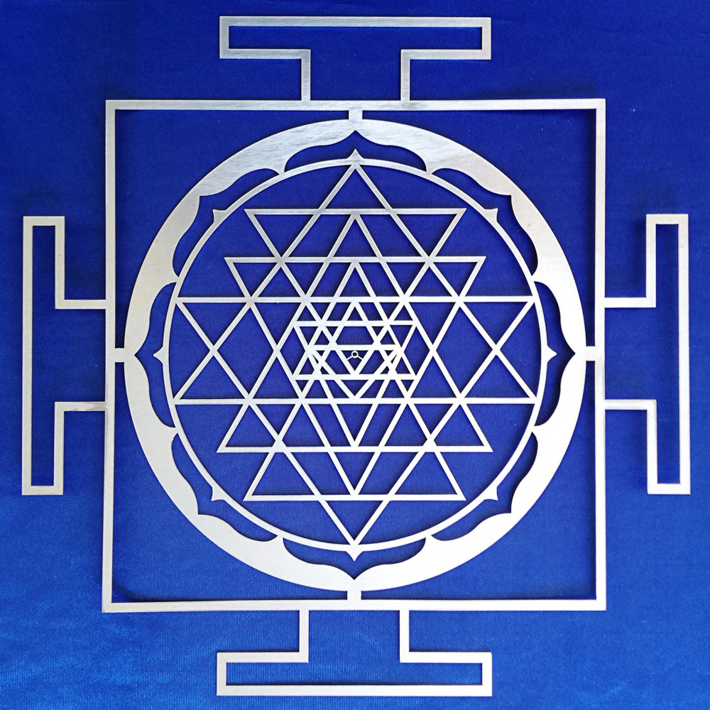 Sri Yantra Geometric Frame