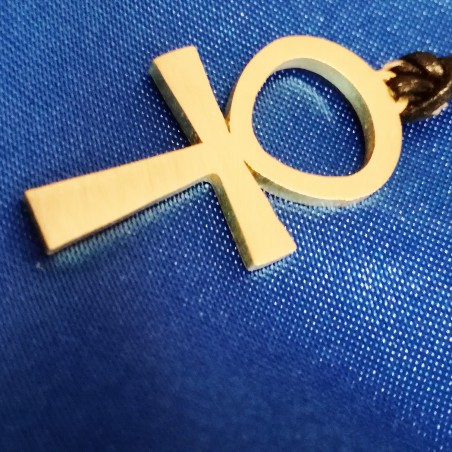 Ankh Key Pendant - BRASS