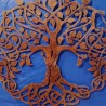 Albero della Vita con Cornice Aperta - CORTEN