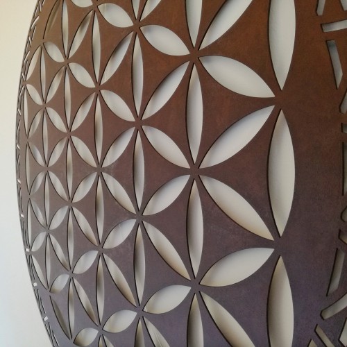 Flower of Life of Abydos, Positive Version  - CORTEN