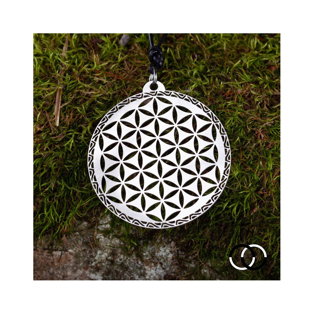 Flower of Life of Abydos Pendant POSITIVE