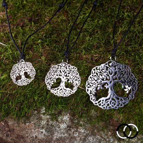 Tree of Life with Leaves Pendant