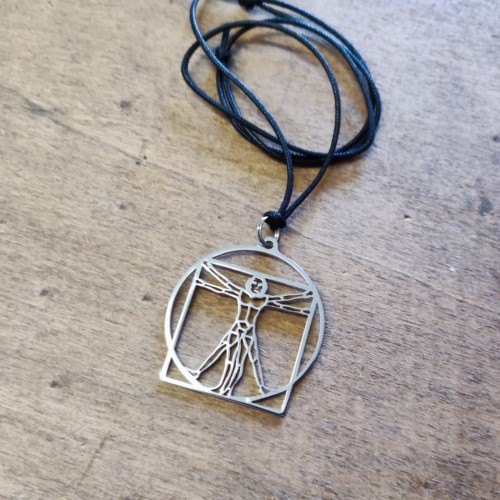 Vitruvian Man Pendant