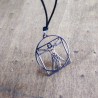 Vitruvian Man Pendant